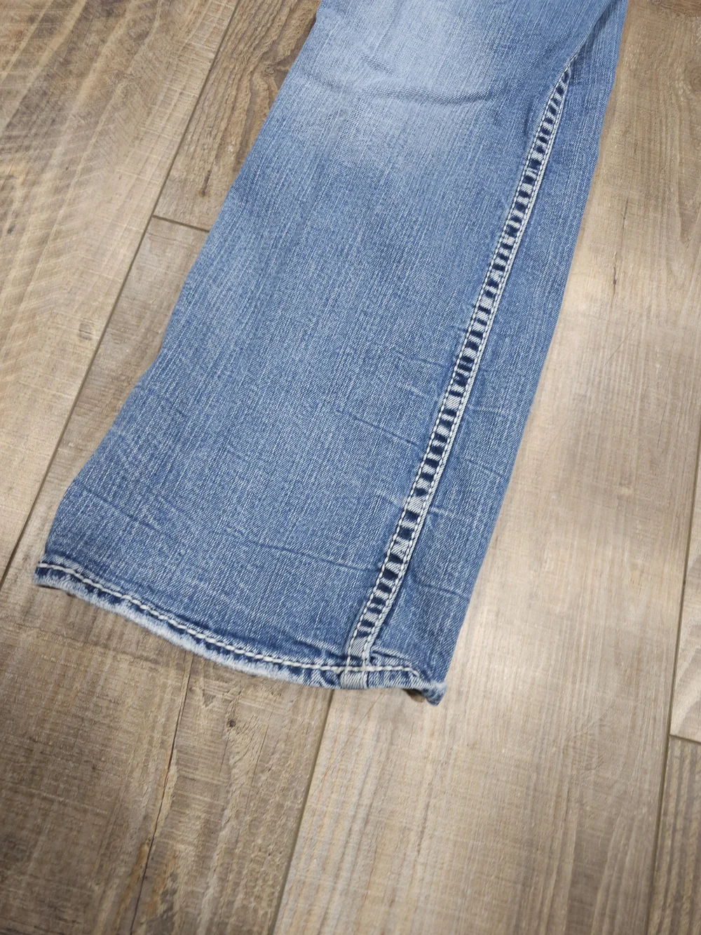 Silver Jeans denim as